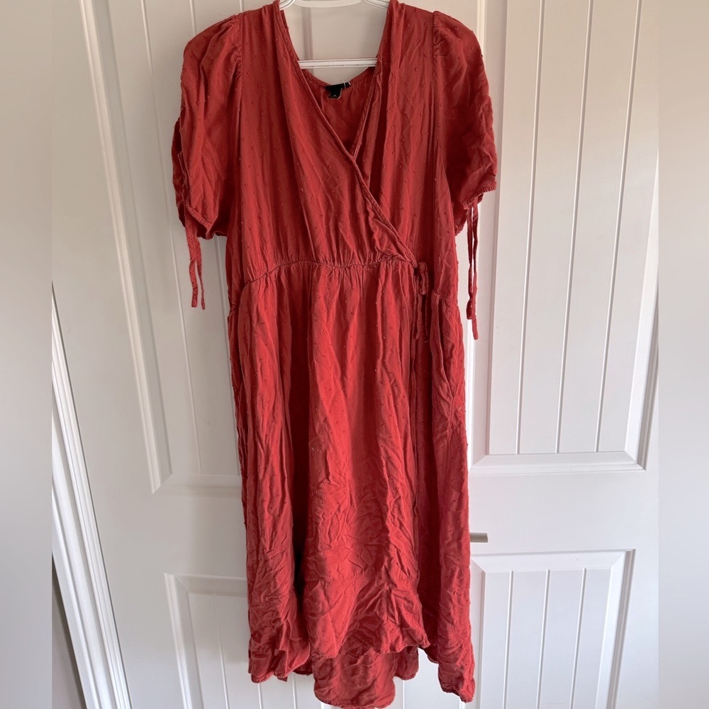 Torrid Rust Midi Dress